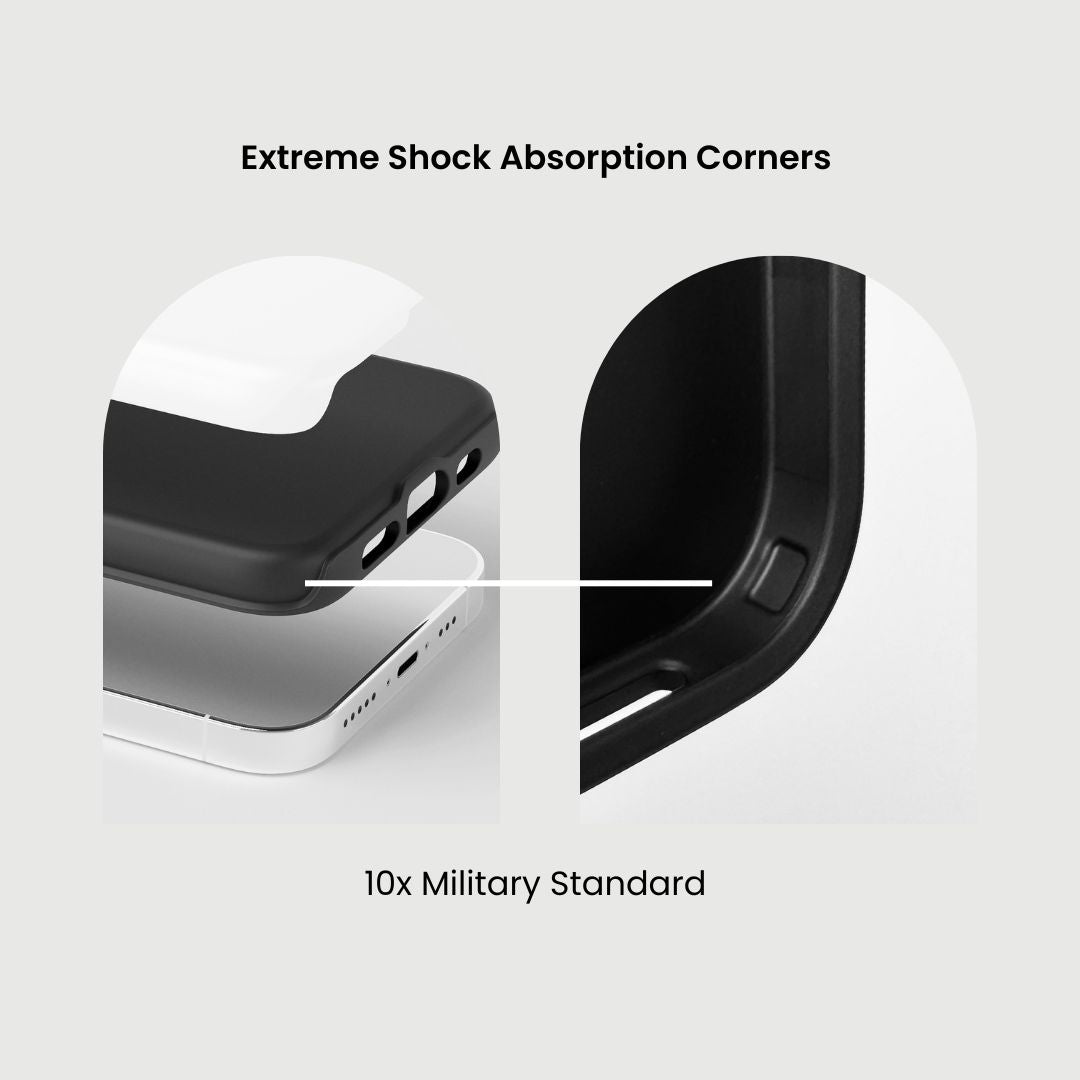 雙層半手工印花硬質霧面布娃娃貓 iPhone 手機殼