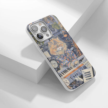 เคส iPhone แมวเปอร์เซียเคลือบเงา Crystal Tough รุ่นที่ 3 รุ่นล่าสุด 