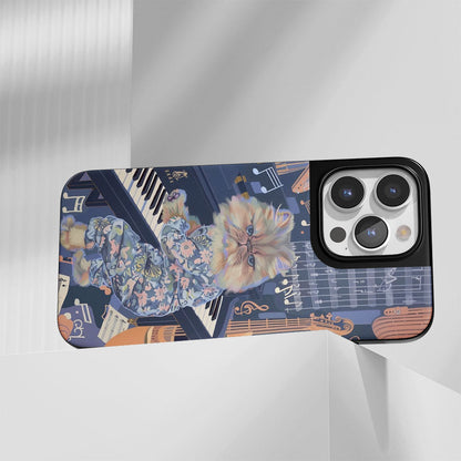 Industry-Level Tough Matte Persian Cat iPhone Case (MagSafe-Compatible)