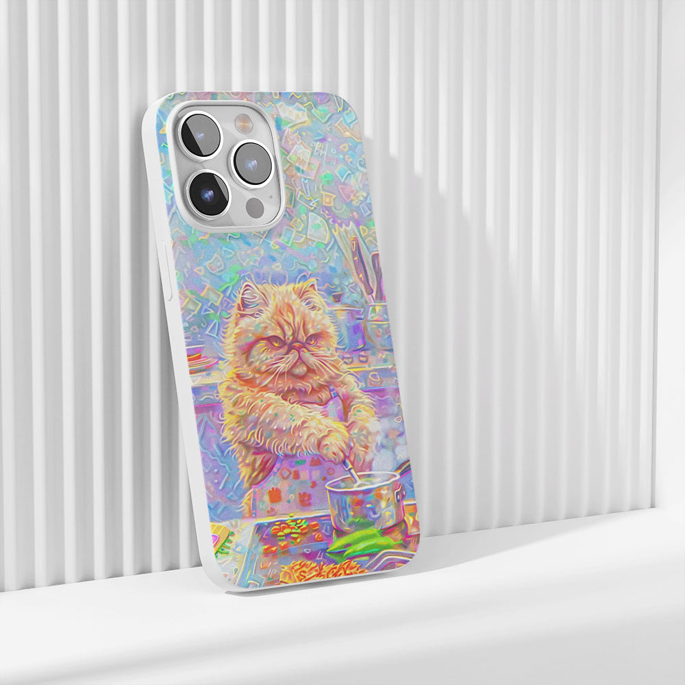 เคส iPhone แมวเปอร์เซียเคลือบเงา Crystal Tough รุ่นที่ 3 รุ่นล่าสุด 