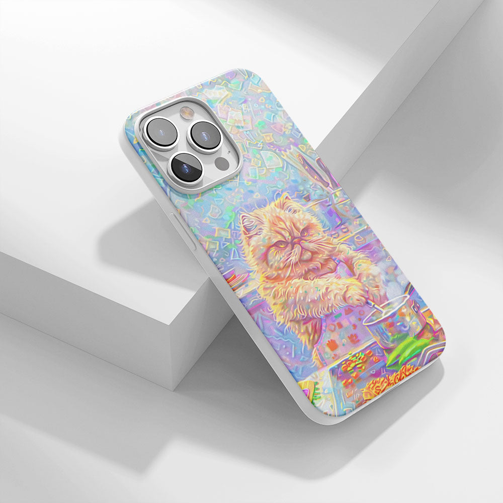 เคส iPhone แมวเปอร์เซียเคลือบเงา Crystal Tough รุ่นที่ 3 รุ่นล่าสุด 