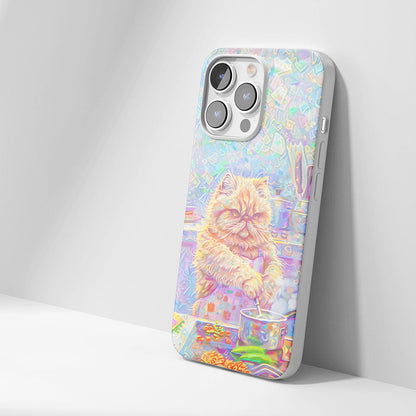 เคส iPhone แมวเปอร์เซียเคลือบเงา Crystal Tough รุ่นที่ 3 รุ่นล่าสุด 