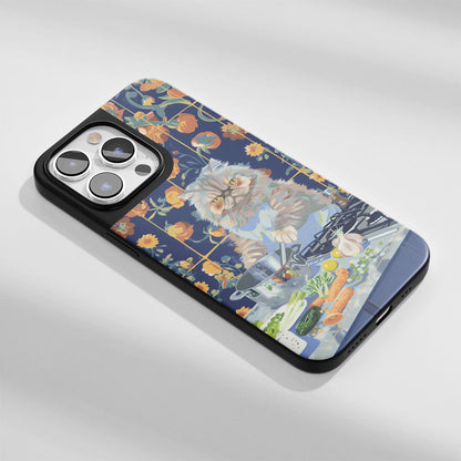 เคส iPhone ลายแมวเปอร์เซียเคลือบด้านสุดแกร่งระดับอุตสาหกรรม (รองรับ MagSafe)