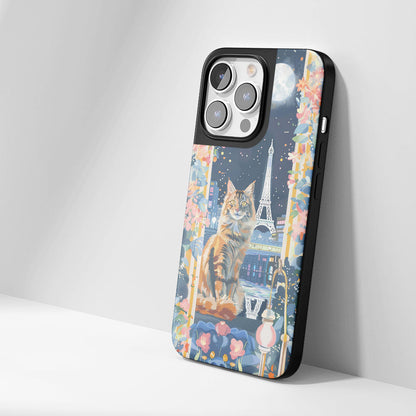 เคส iPhone สำหรับแมวเมนคูนเคลือบด้านทนทานระดับอุตสาหกรรม (รองรับ MagSafe)