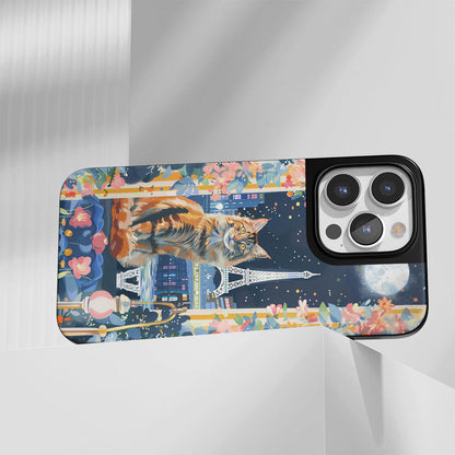 เคส iPhone สำหรับแมวเมนคูนเคลือบด้านทนทานระดับอุตสาหกรรม (รองรับ MagSafe)