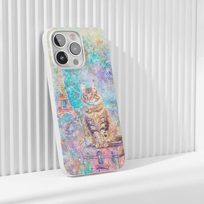 เคส iPhone แมวเมนคูนเคลือบเงา Crystal Tough รุ่นที่ 3 รุ่นล่าสุด (รองรับ MagSafe) 