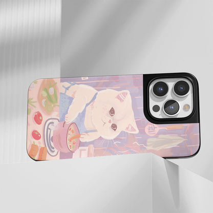 工業級堅韌霧面英國短毛貓 iPhone 手機殼（相容於 MagSafe）