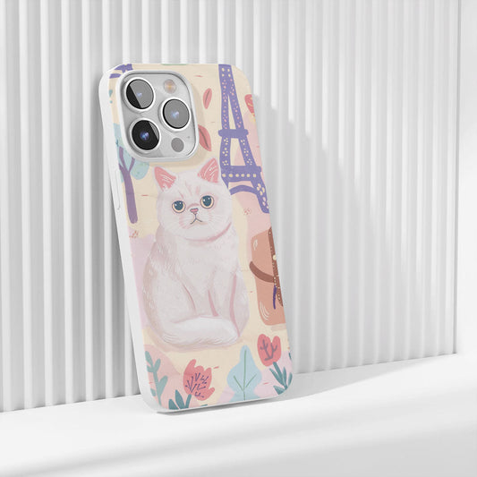 เคส iPhone แมวขนสั้นอังกฤษเคลือบเงา Crystal Tough รุ่นที่ 3 รุ่นล่าสุด 