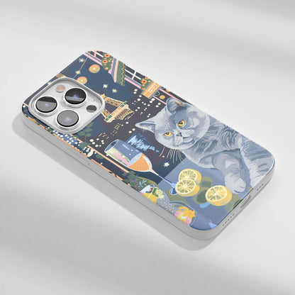 เคส iPhone แมวขนสั้นอังกฤษเคลือบเงา Crystal Tough รุ่นที่ 3 รุ่นล่าสุด 
