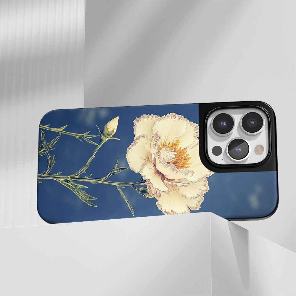 工業級堅固霧面康乃馨 iPhone 手機殼（適用於 MagSafe） 