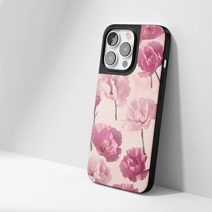 เคส iPhone สีคาร์เนชั่นด้านทนทานระดับอุตสาหกรรม 
