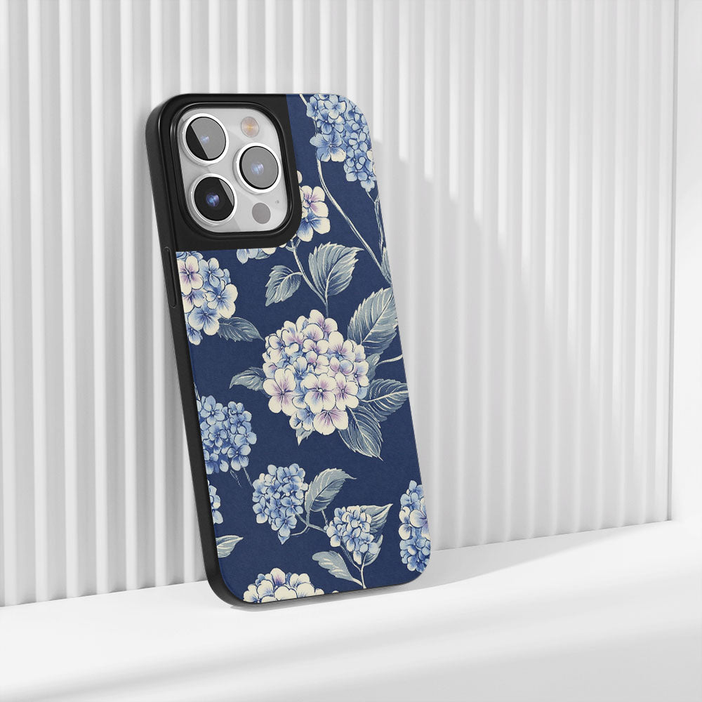 เคส iPhone สีไฮเดรนเยียแบบด้านที่ทนทานระดับอุตสาหกรรม 