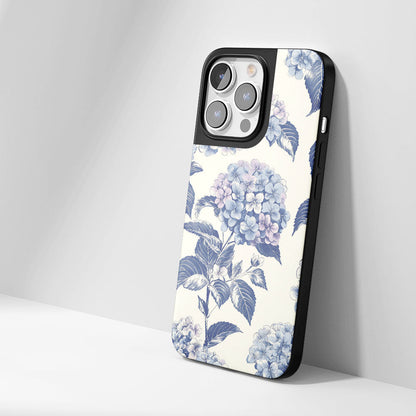 工業級堅韌霧面繡球花 iPhone 手機殼（相容於 MagSafe）