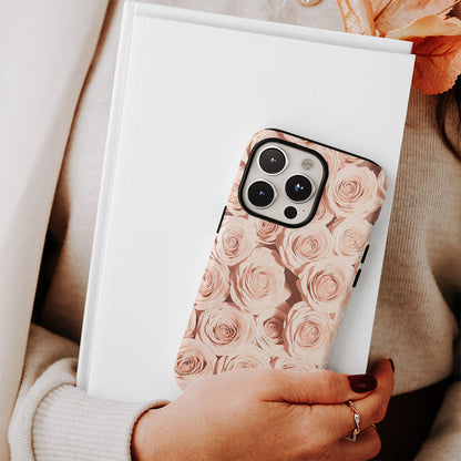 เคส iPhone แบบด้านทนทานพิมพ์ลายด้วยมือสองชั้น 