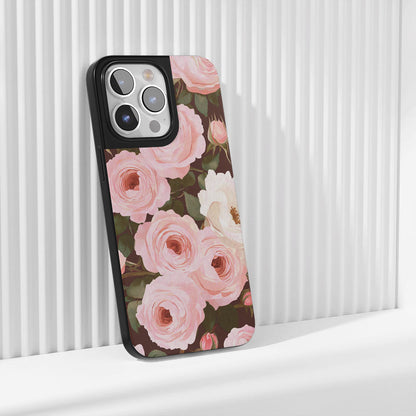 เคส iPhone สีชมพูกุหลาบด้านทนทานระดับอุตสาหกรรม 