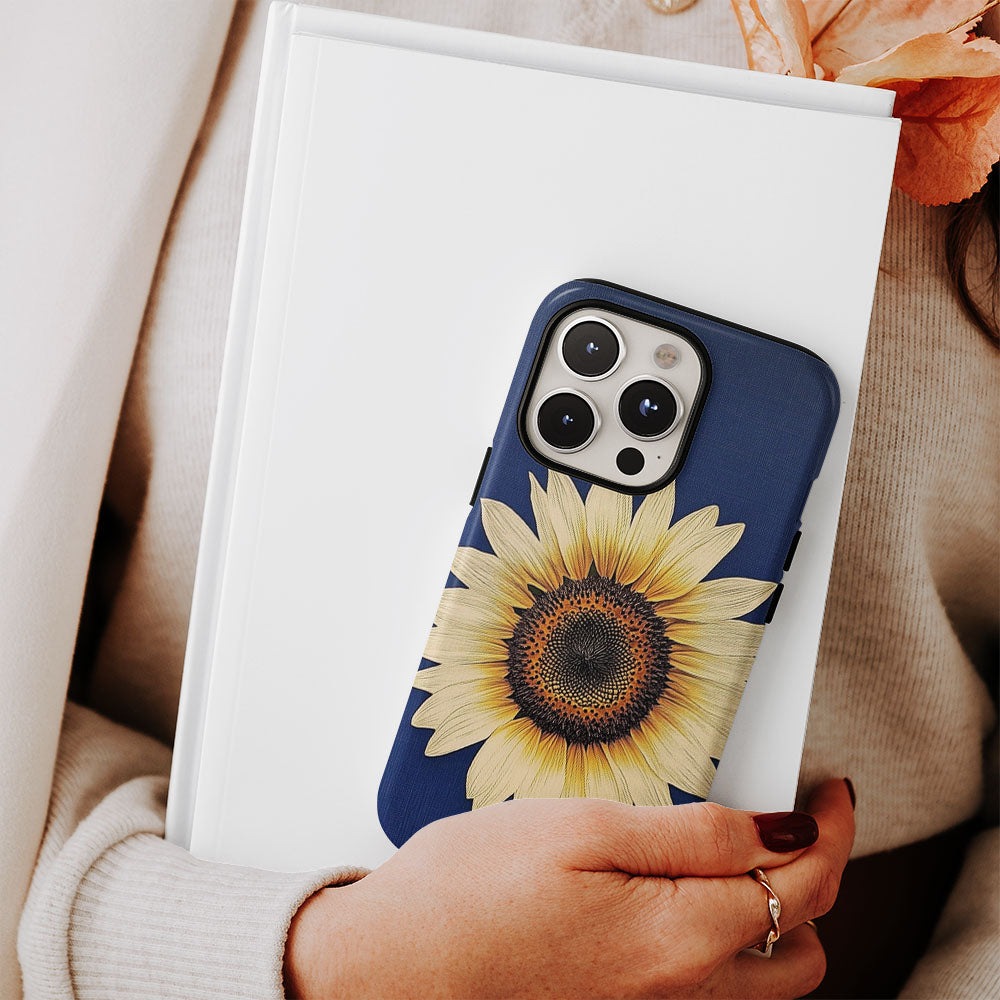 เคส iPhone แบบด้านทนทานพิมพ์ลายด้วยมือสองชั้น 