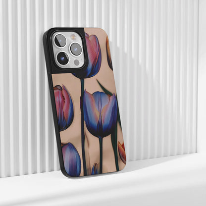 Industry-Level Tough Matte Tulip iPhone Case (MagSafe-Compatible)