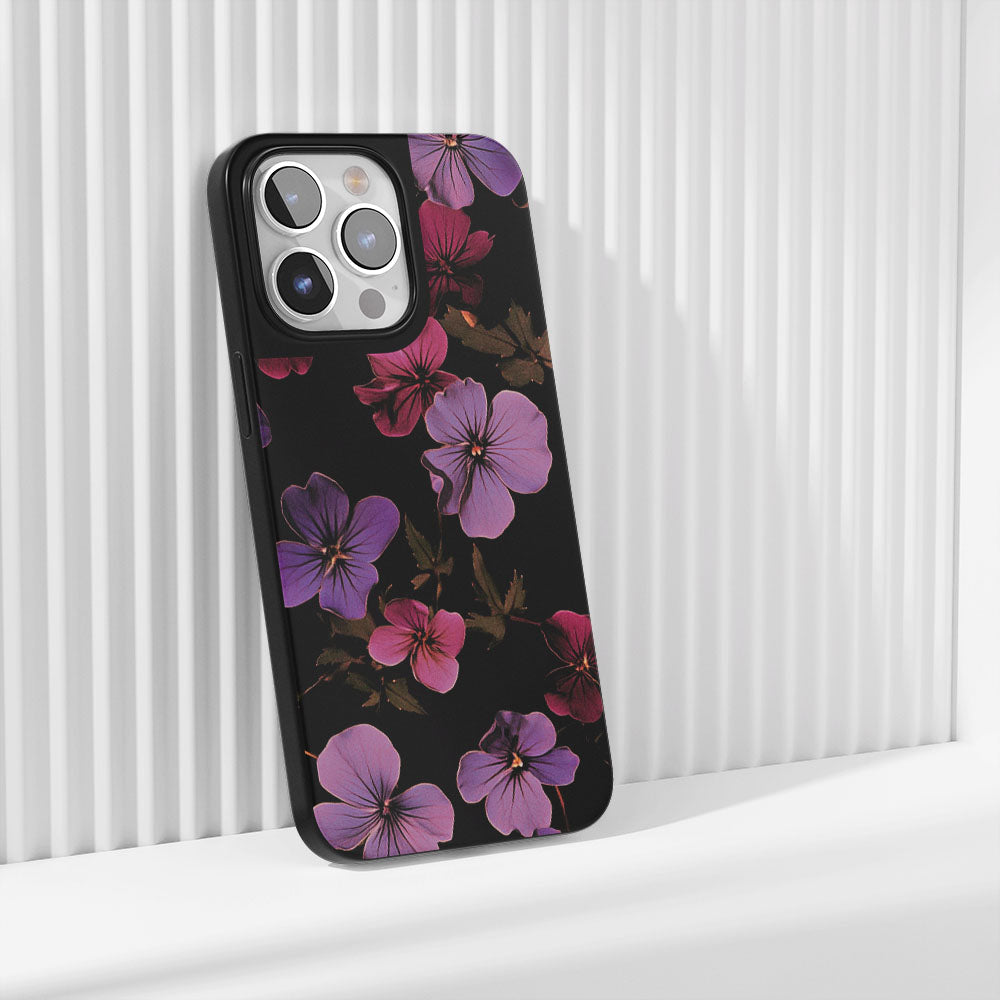 เคส iPhone สีม่วงด้านทนทานระดับอุตสาหกรรม 