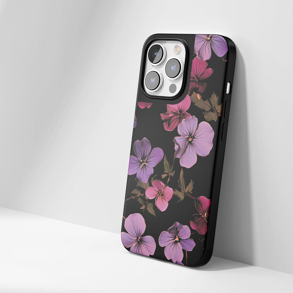 เคส iPhone สีม่วงด้านทนทานระดับอุตสาหกรรม 