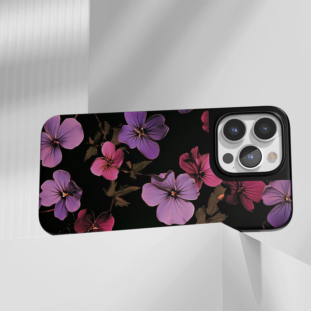 เคส iPhone สีม่วงด้านทนทานระดับอุตสาหกรรม 