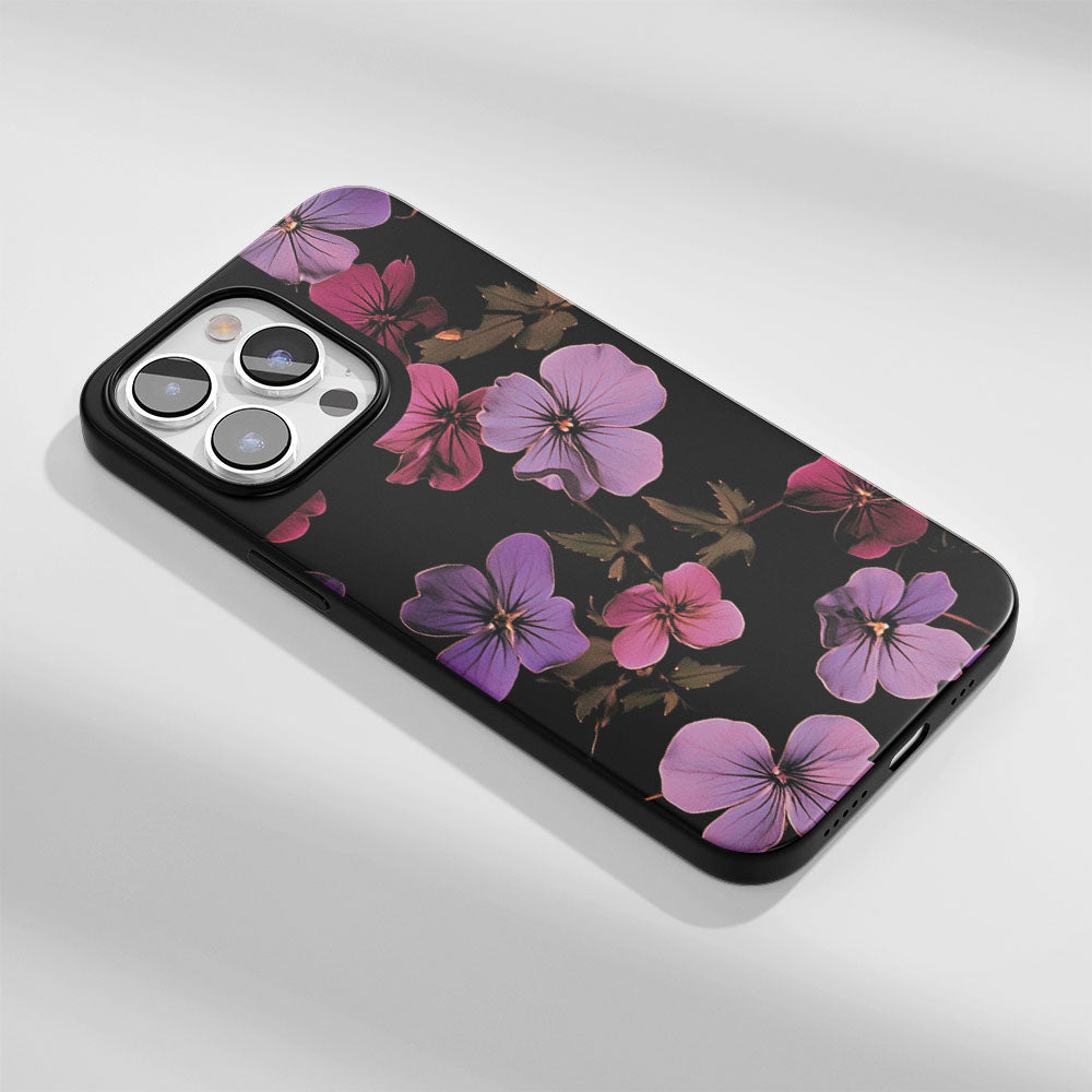 เคส iPhone สีม่วงด้านทนทานระดับอุตสาหกรรม 