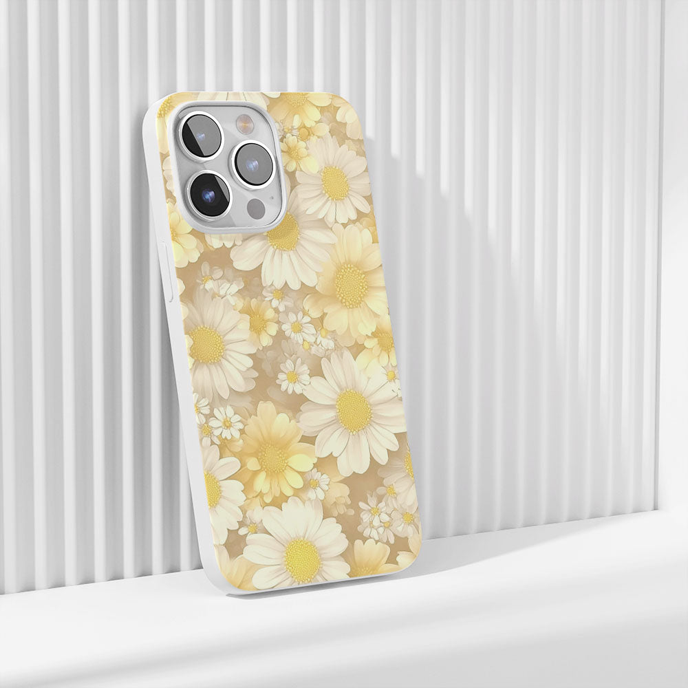 最新第三代水晶堅韌亮面雛菊 iPhone 手機殼