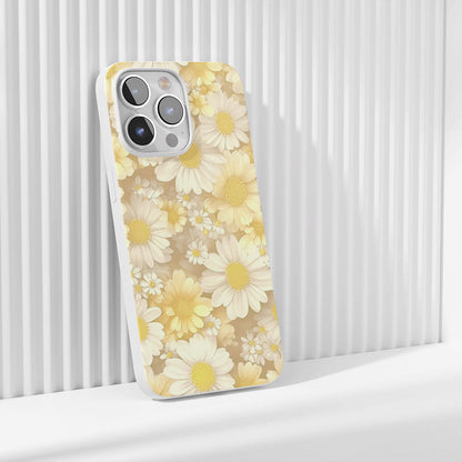 最新第三代水晶堅韌亮面雛菊 iPhone 手機殼