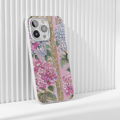 เคส iPhone สีไฮเดรนเยียมันวาว Crystal Tough รุ่นที่ 3 รุ่นล่าสุด 