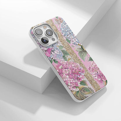 เคส iPhone สีไฮเดรนเยียมันวาว Crystal Tough รุ่นที่ 3 รุ่นล่าสุด 