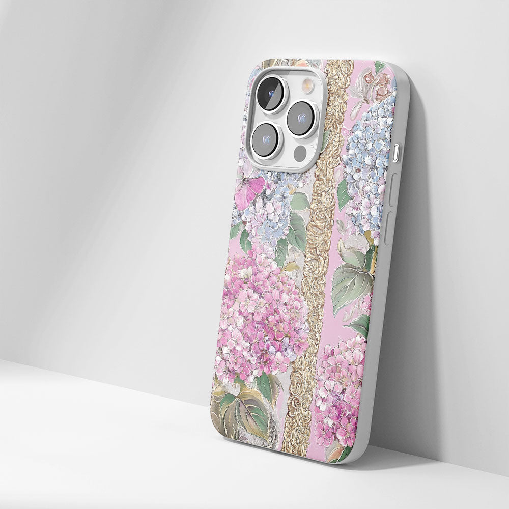 เคส iPhone สีไฮเดรนเยียมันวาว Crystal Tough รุ่นที่ 3 รุ่นล่าสุด 