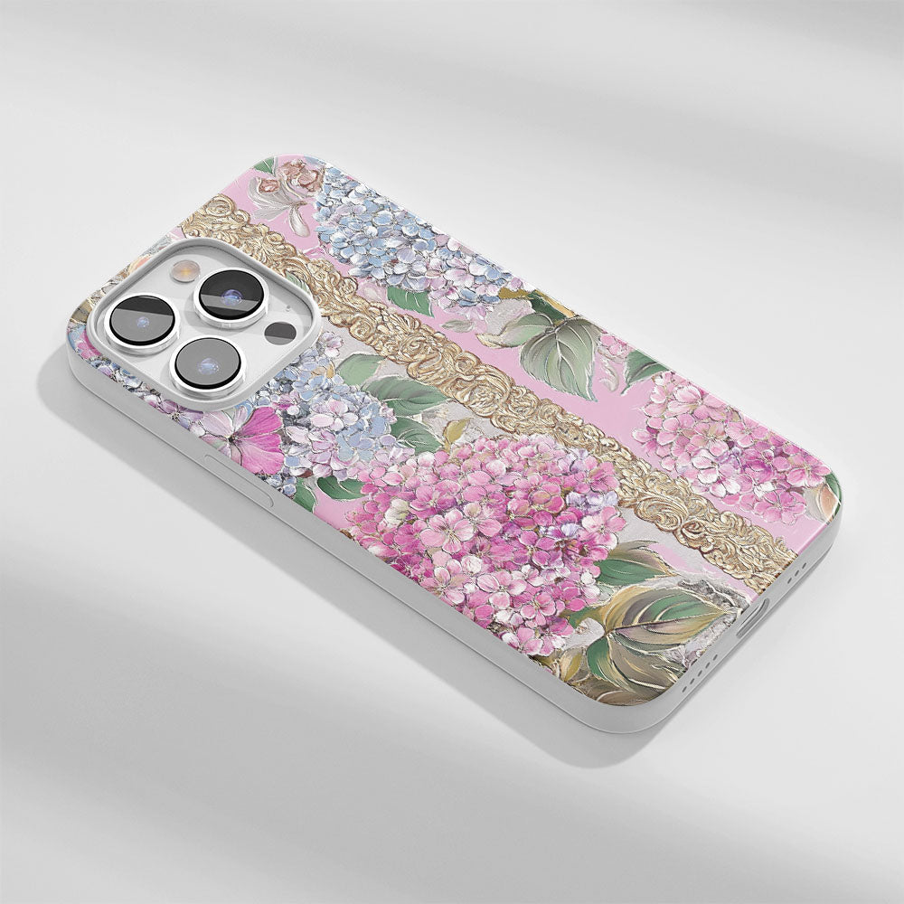 เคส iPhone สีไฮเดรนเยียมันวาว Crystal Tough รุ่นที่ 3 รุ่นล่าสุด 