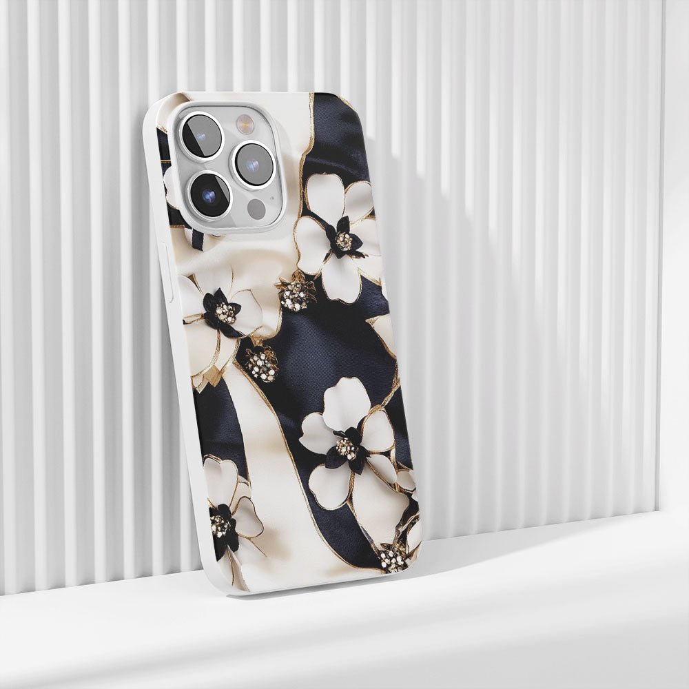 Latest 3rd-Generation Crystal Tough Glossy Jasmine iPhone Case (MagSafe-Compatible)