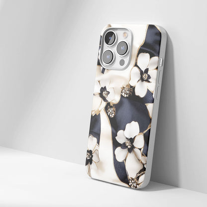 Latest 3rd-Generation Crystal Tough Glossy Jasmine iPhone Case (MagSafe-Compatible)