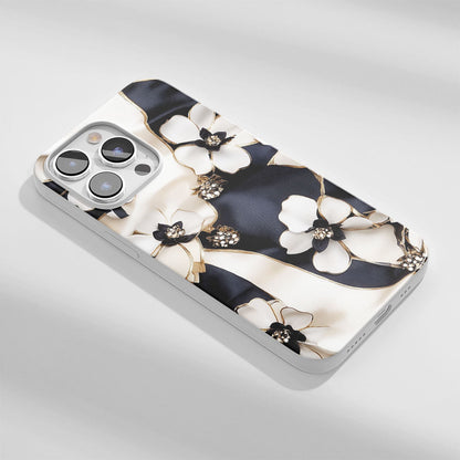 Latest 3rd-Generation Crystal Tough Glossy Jasmine iPhone Case (MagSafe-Compatible)
