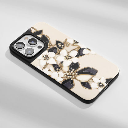 業界級堅固霧面茉莉花 iPhone 手機殼（相容於 MagSafe） 