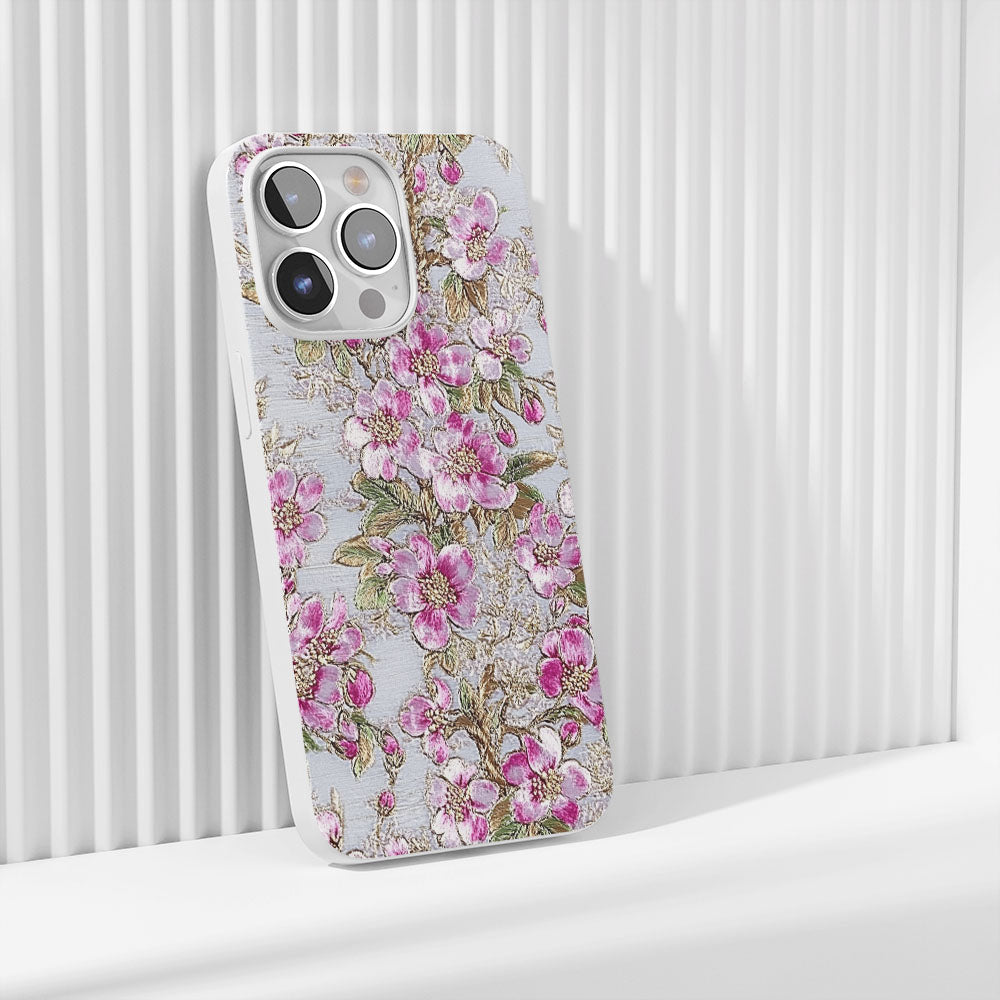 Latest 3rd-Generation Crystal Tough Glossy Sakura iPhone Case (MagSafe-Compatible)