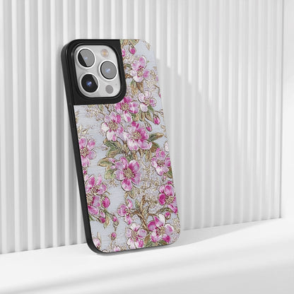 工業級堅韌霧面櫻花 iPhone 手機殼