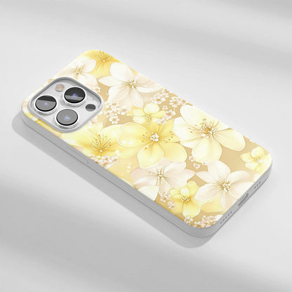 Latest 3rd-Generation Crystal Tough Glossy Sakura iPhone Case (MagSafe-Compatible)