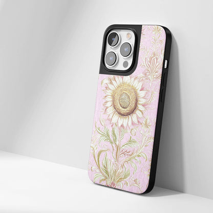 เคส iPhone ดอกทานตะวันเคลือบด้านทนทานระดับอุตสาหกรรม 