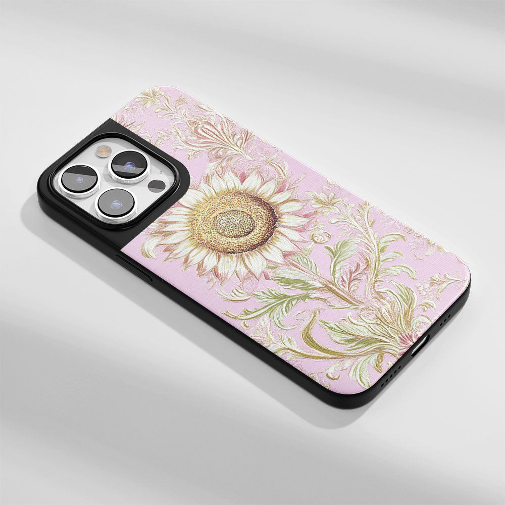 เคส iPhone ดอกทานตะวันเคลือบด้านทนทานระดับอุตสาหกรรม 