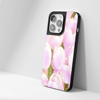 Industry-Level Tough Matte Tulip iPhone Case (MagSafe-Compatible)