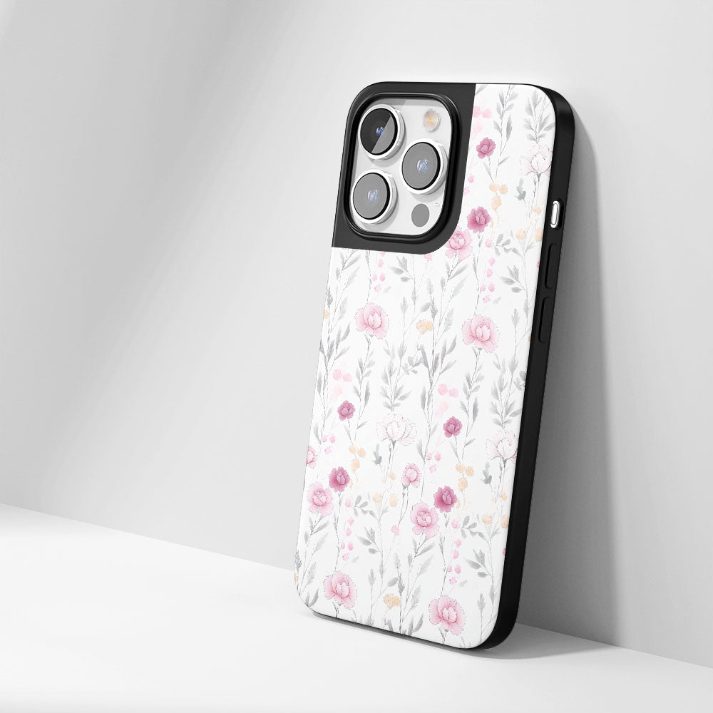 Industry-Level Tough Matte Carnation iPhone Case (MagSafe-Compatible)