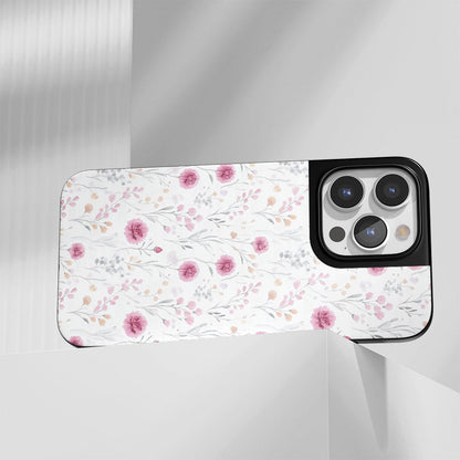 Industry-Level Tough Matte Carnation iPhone Case (MagSafe-Compatible)