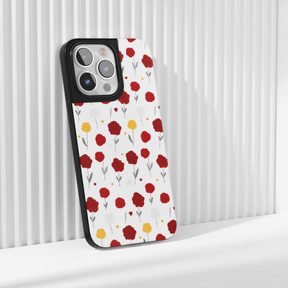 Industry-Level Tough Matte Carnation iPhone Case (MagSafe-Compatible)