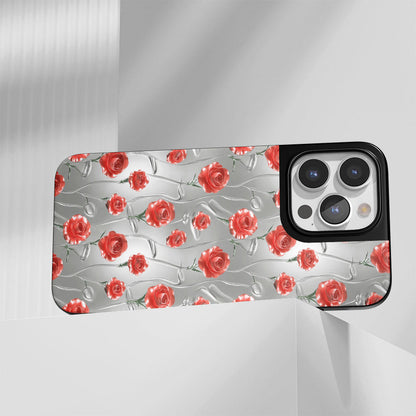 Industry-Level Tough Matte Carnation iPhone Case (MagSafe-Compatible)