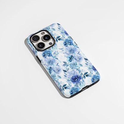 เคส iPhone ลายคาร์เนชั่นเคลือบด้าน 2 ชั้น พิมพ์ลายด้วยมือ 