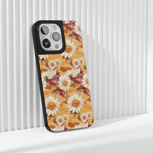 Industry-Level Tough Matte Daisy iPhone Case (MagSafe-Compatible)