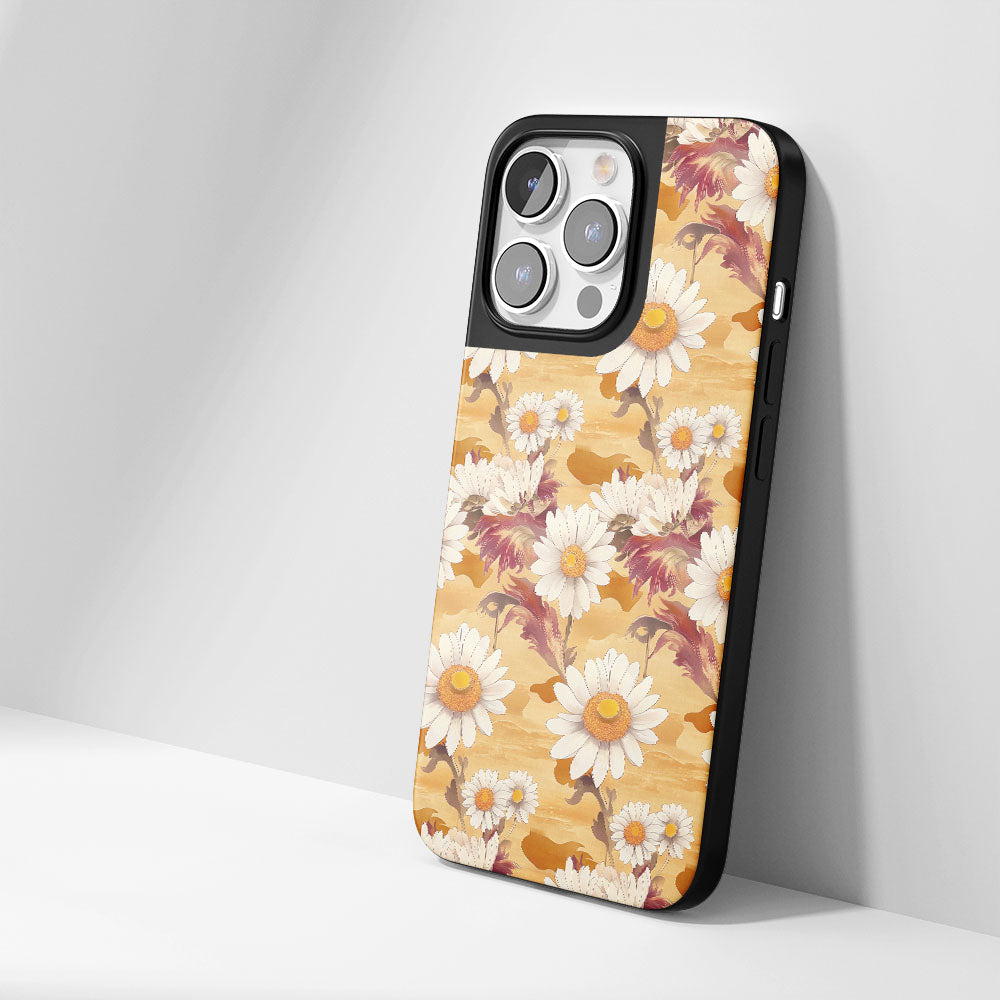 Industry-Level Tough Matte Daisy iPhone Case (MagSafe-Compatible)