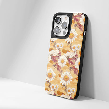 Industry-Level Tough Matte Daisy iPhone Case (MagSafe-Compatible)