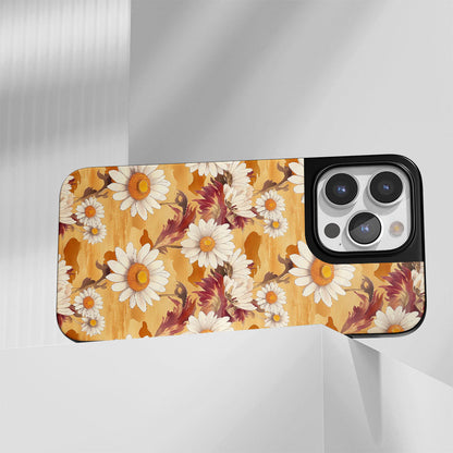 Industry-Level Tough Matte Daisy iPhone Case (MagSafe-Compatible)